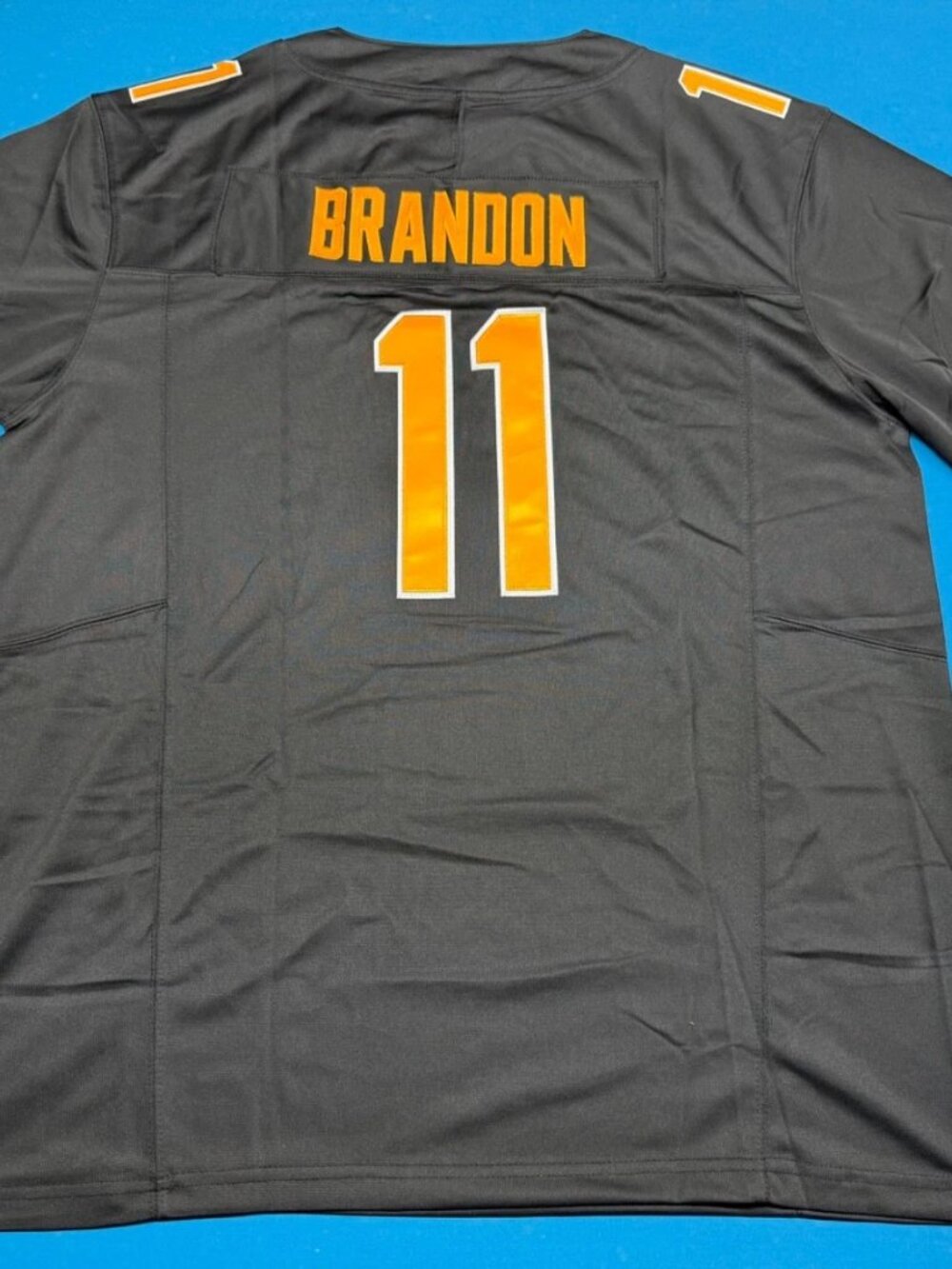 Faizon Brandon Black Jersey Stitched Vapor